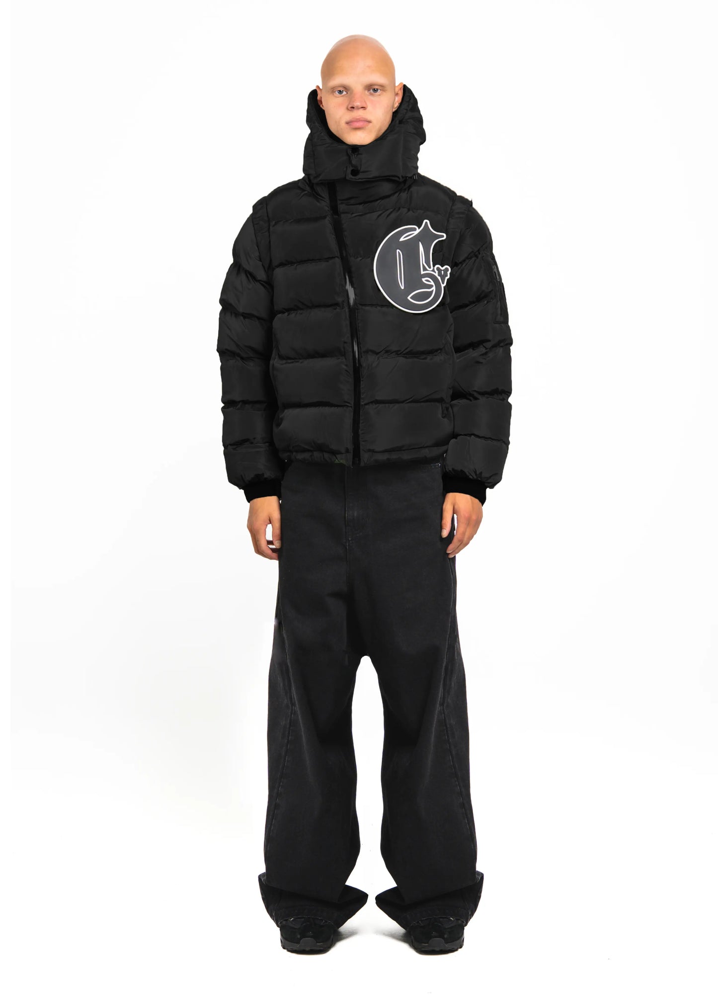 Matte Black Technical Puffer