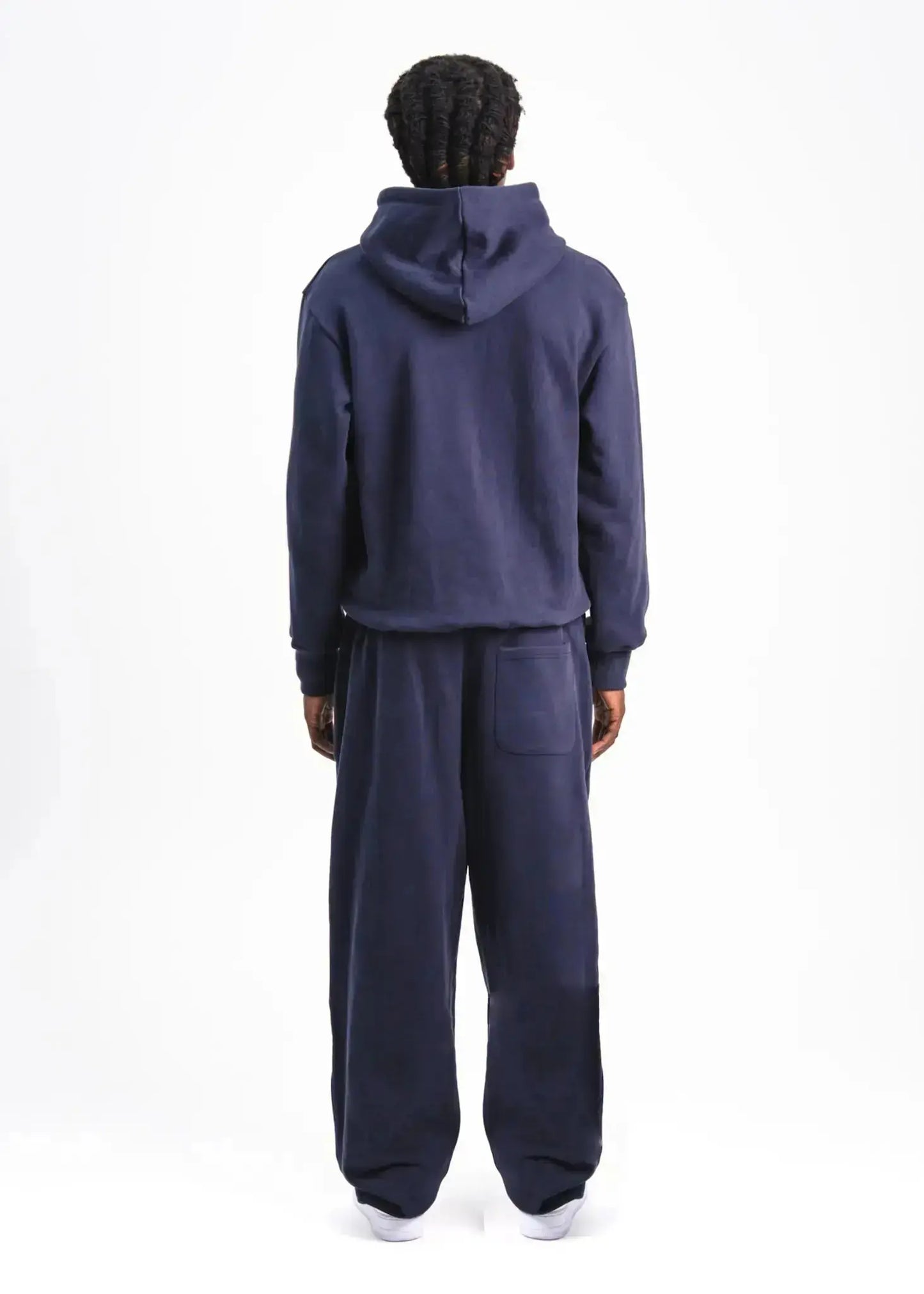 NAVY FINLAND FLAG SWEATPANTS