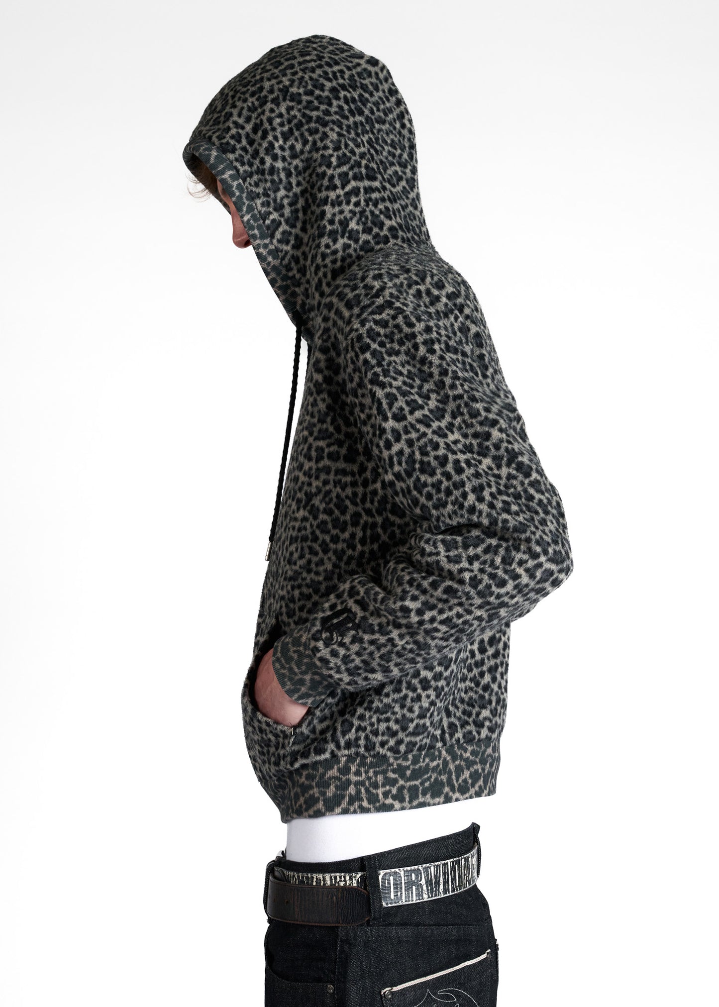 LEOPARD FUR HOODIE (REVERSIBLE)