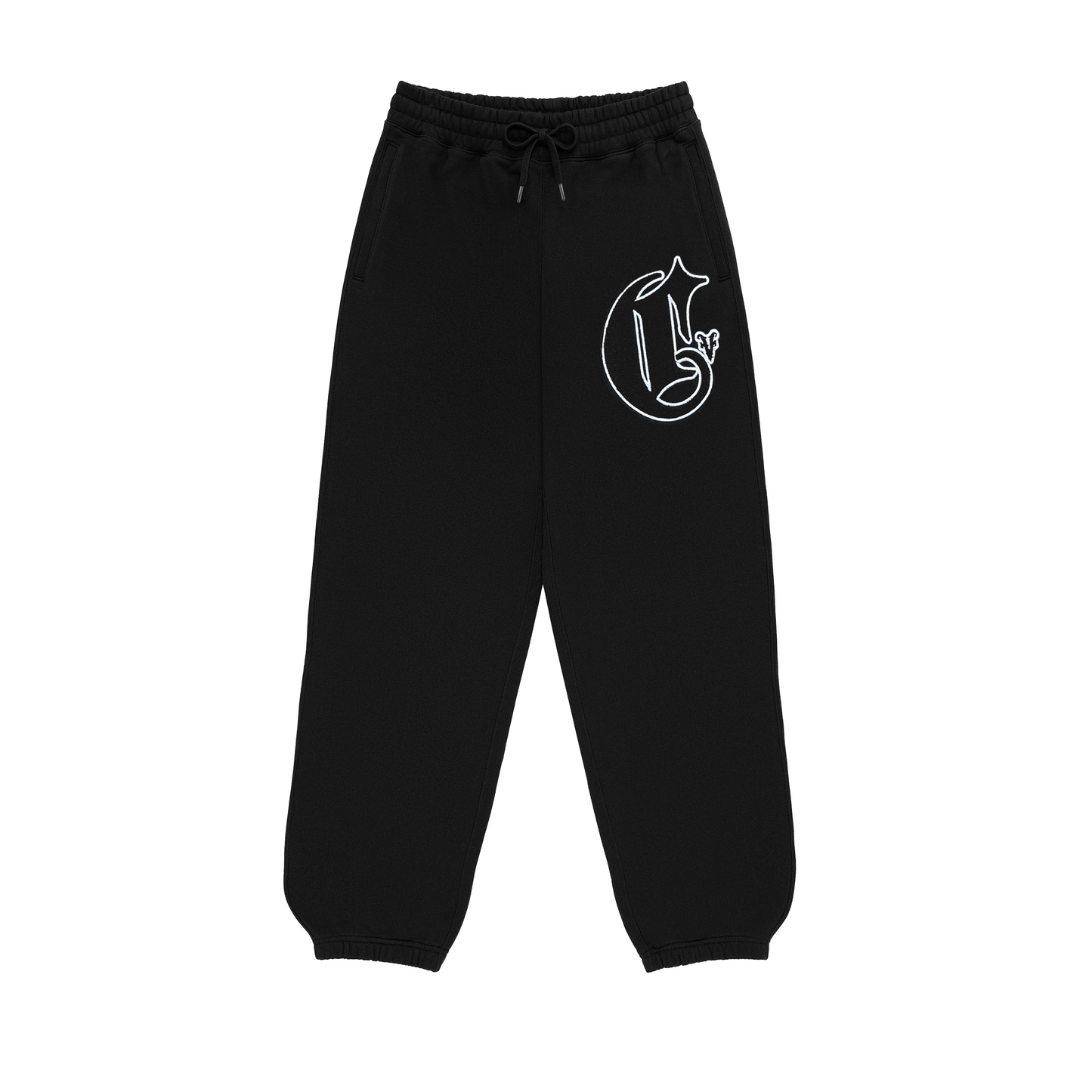 C-LOGO JOGGERS BLACK