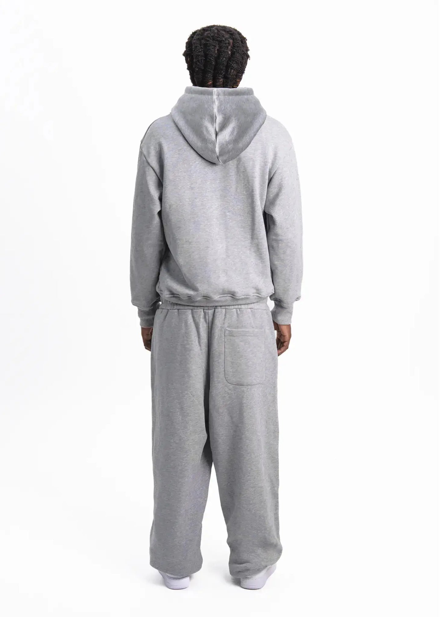GREY POLAND FLAG CRV SWEATPANTS