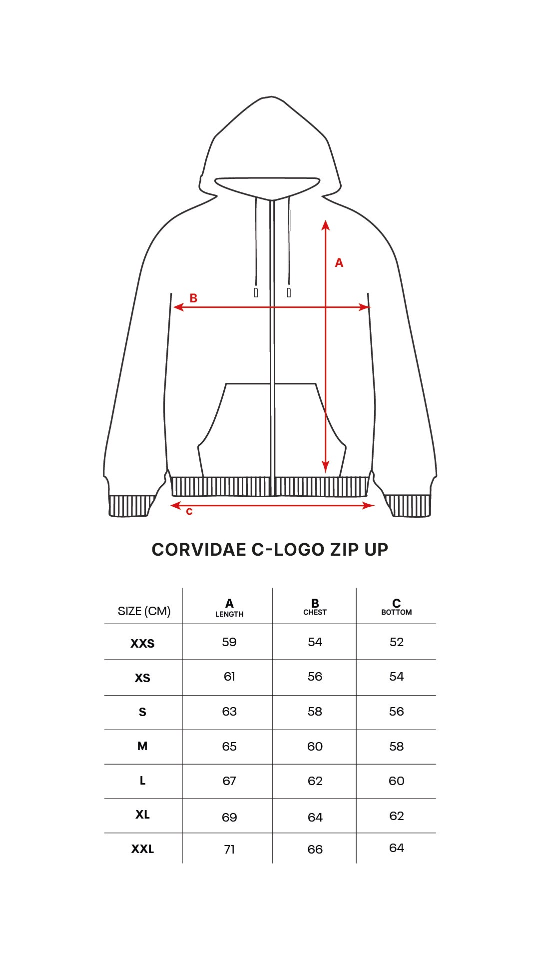 C-Logo Zip-Up