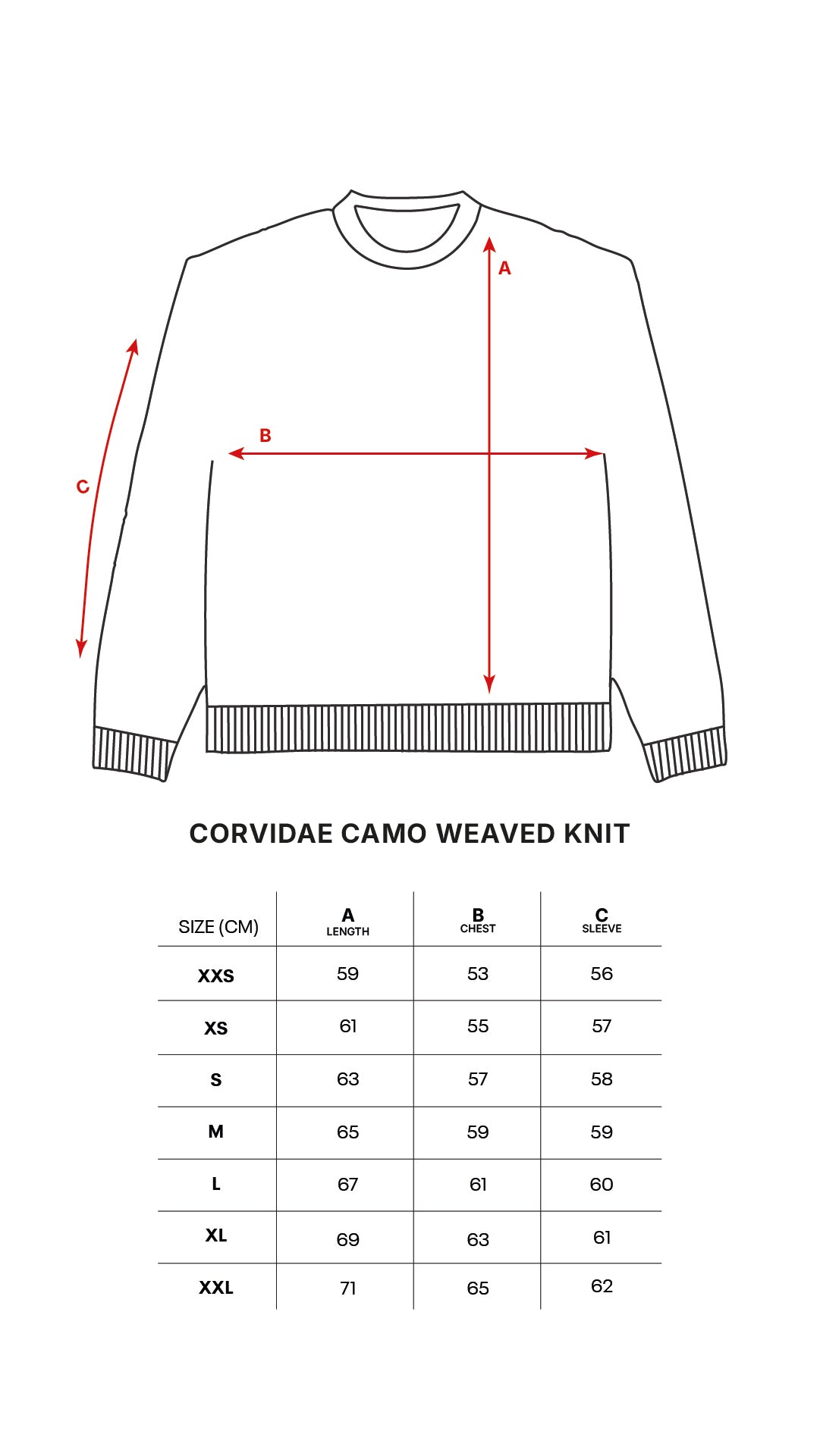 Woodland Camo Weaved Knit