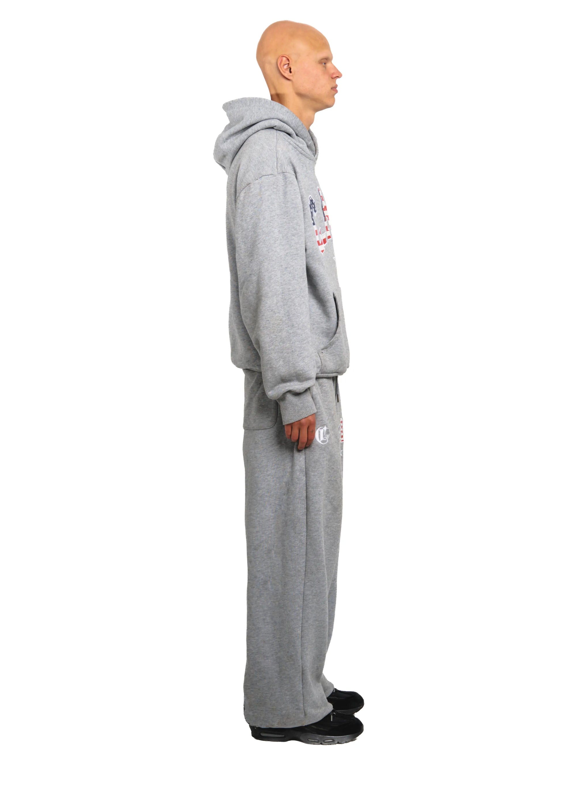 GREY US FLAG CRV SWEATPANTS - Corvidae GREY US FLAG CRV SWEATPANTS - Corvidae
