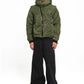 Green Embossed Puffer