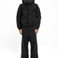 Matte Black Embossed Puffer