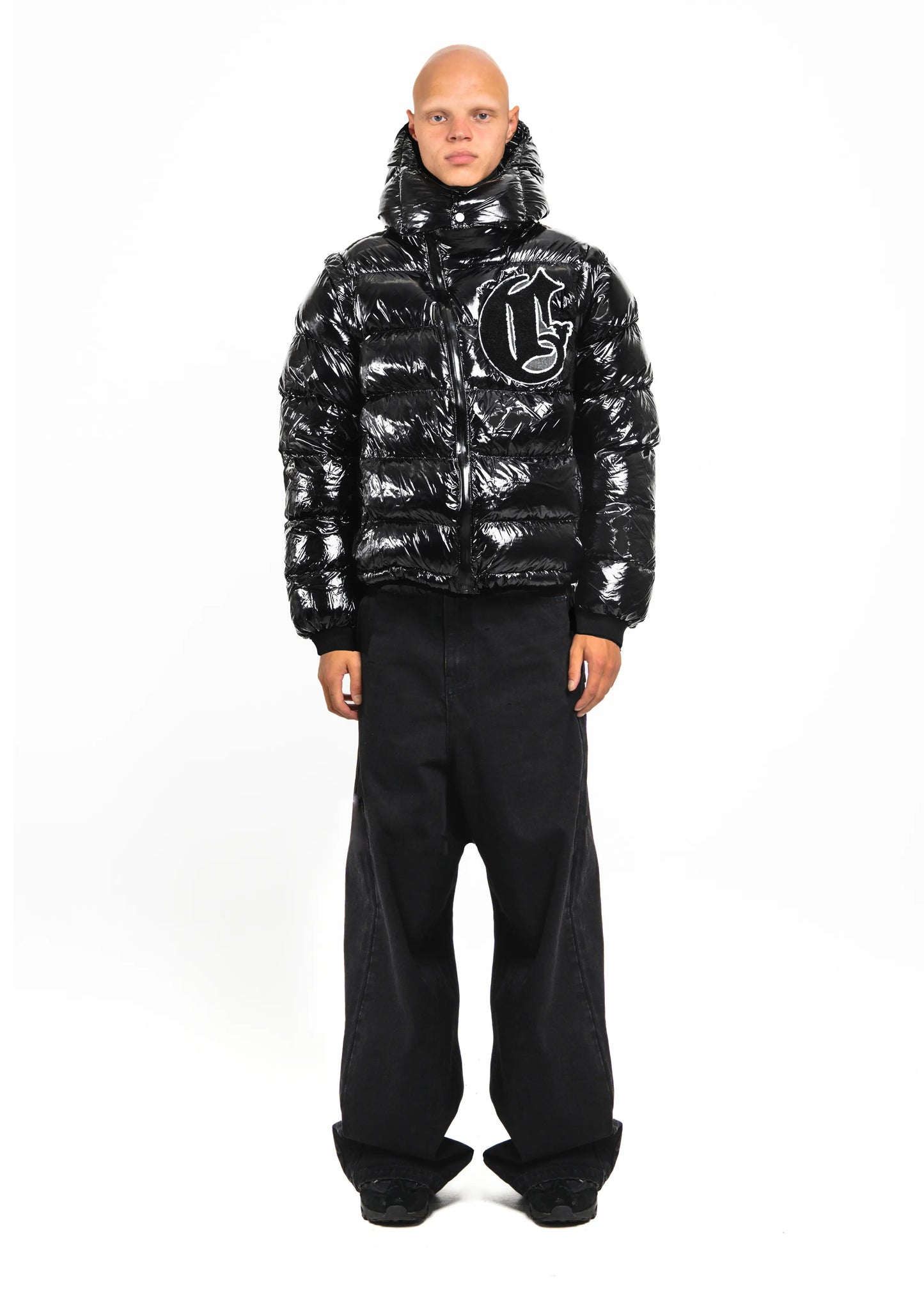 Metallic Black V2 Puffer
