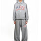GREY US FLAG CRV SWEATPANTS