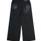 RHINO BAGGY CUT JEANS BLACK