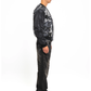 Stitched Snow Camo Bomber