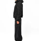 Matte Black Embossed Puffer