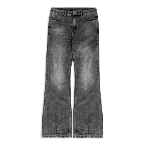 GREY TONAL GREY BOOTCUT DENIM