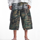 Camo Script Shorts