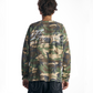 Camo Script Raglan Waffle