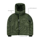 Green Embossed Puffer
