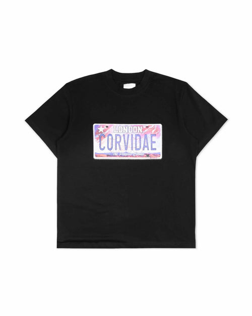 License Plate Tee Corvidae
