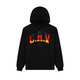 BLACK GERMAN FLAG HOODIE