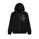 C-Logo Zip-Up Black