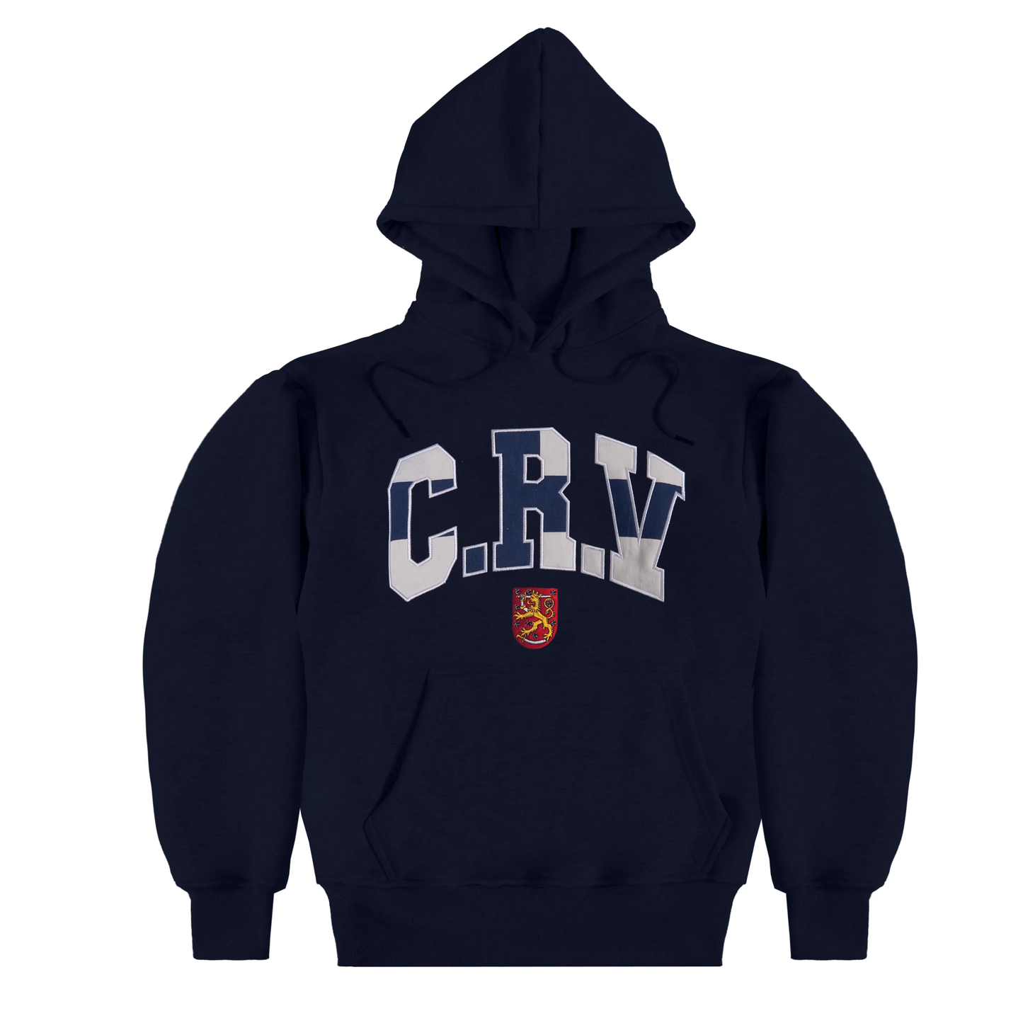 NAVY FINLAND FLAG HOODIE