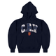NAVY FINLAND FLAG HOODIE