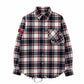 PATCH FLANNEL SHIRT
