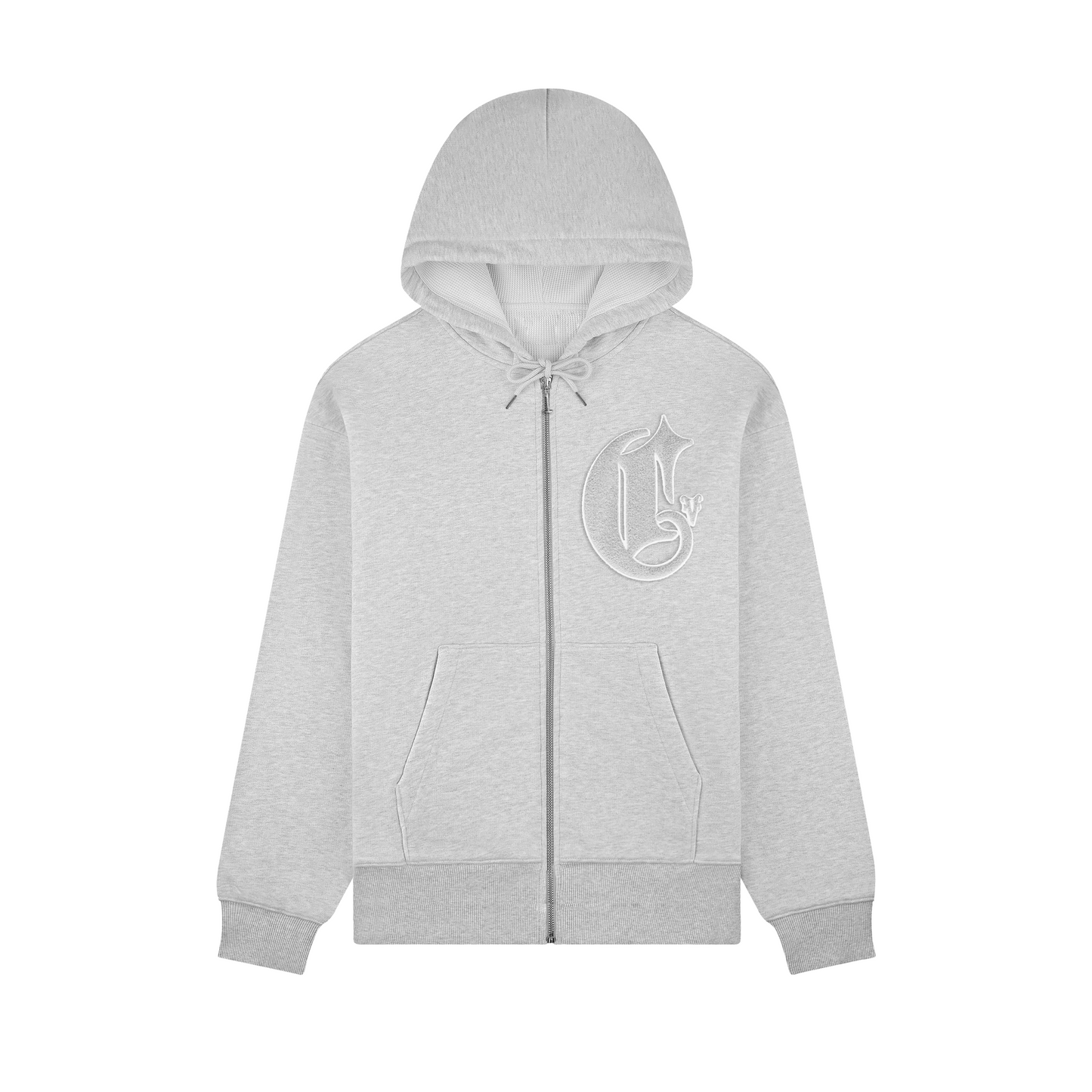 C-Logo Zip-Up Grey