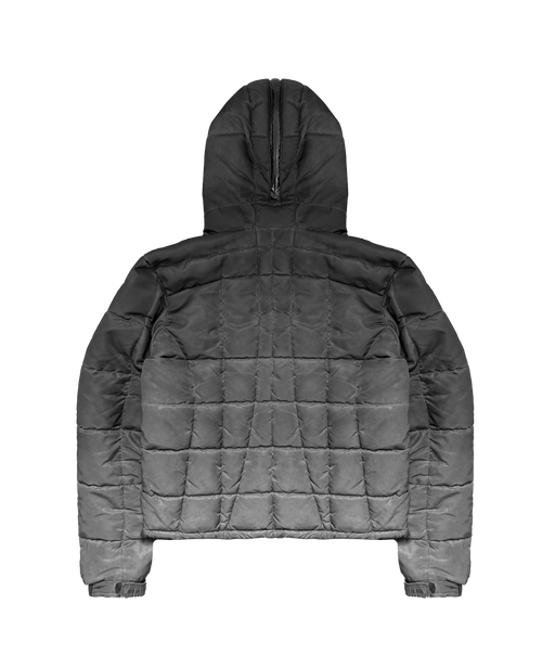 SHADOW GREY SPLIT PUFFER Corvidae