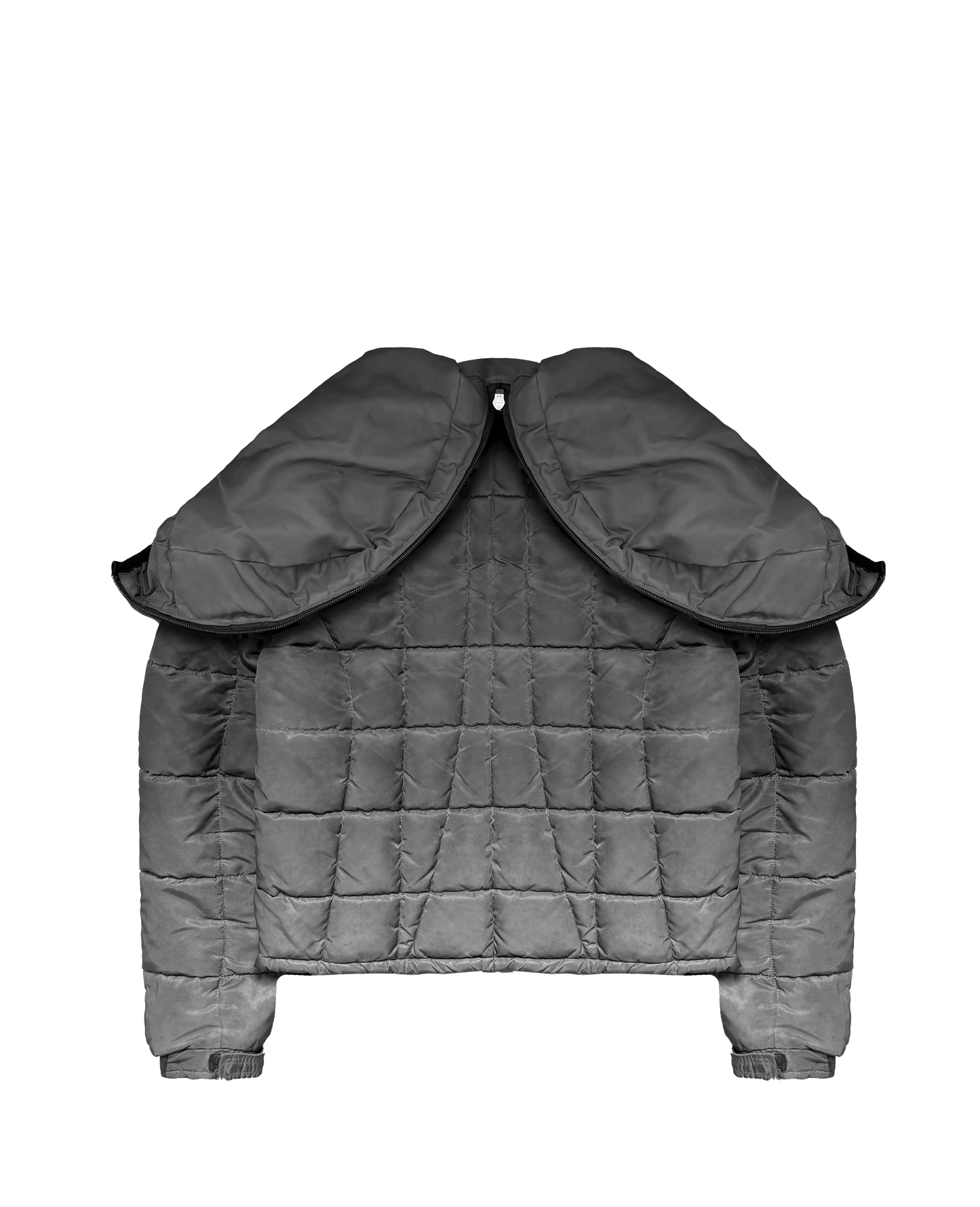 SHADOW GREY SPLIT PUFFER Corvidae
