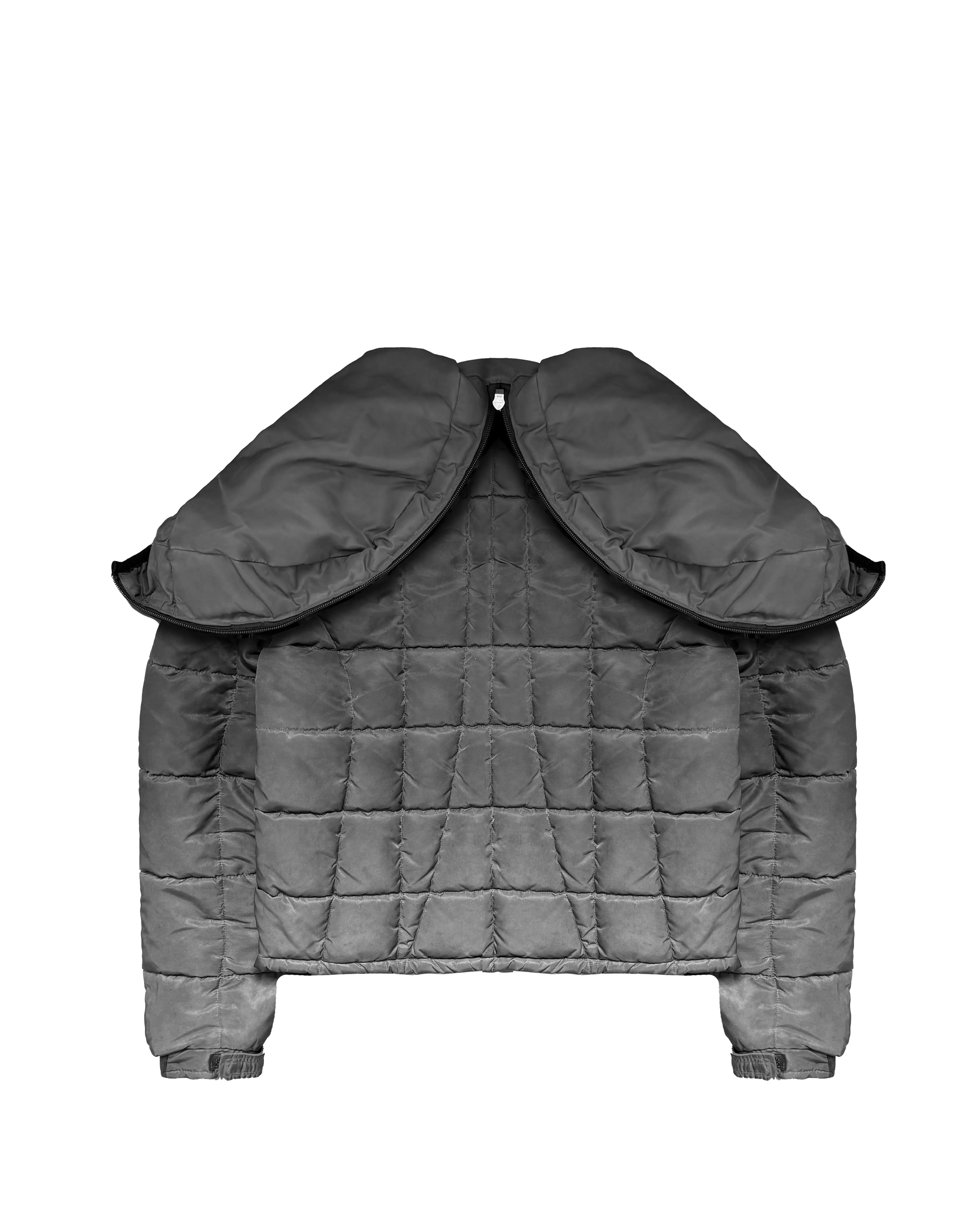 SHADOW GREY SPLIT PUFFER Corvidae