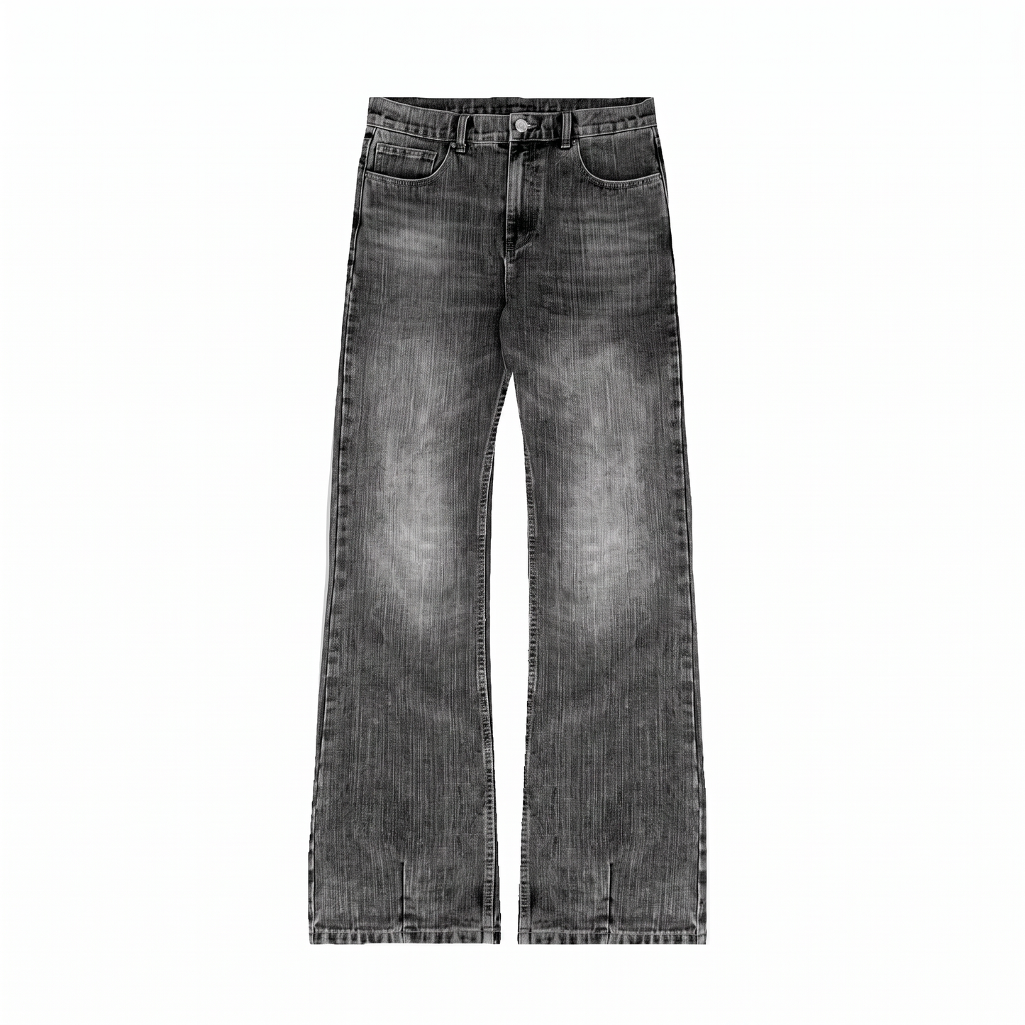 Tonal Grey Bootcut Denim