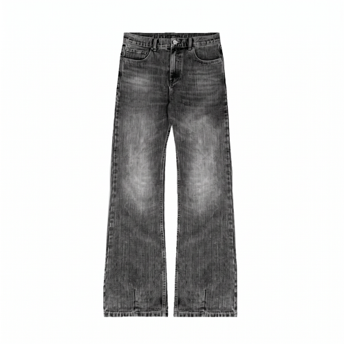 Tonal Grey Bootcut Denim