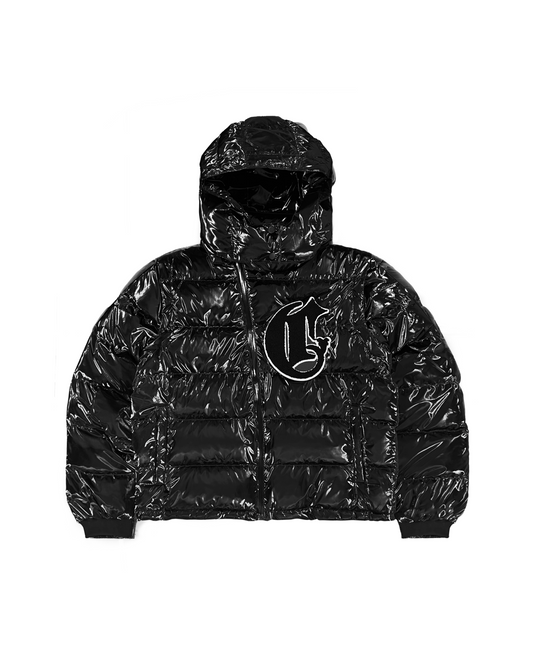Metallic Black V2 Puffer
