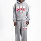 GREY POLAND FLAG CRV SWEATPANTS