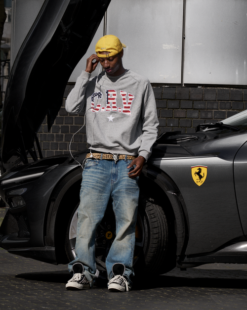 LIGHT BLUE BOOTCUT JEANS