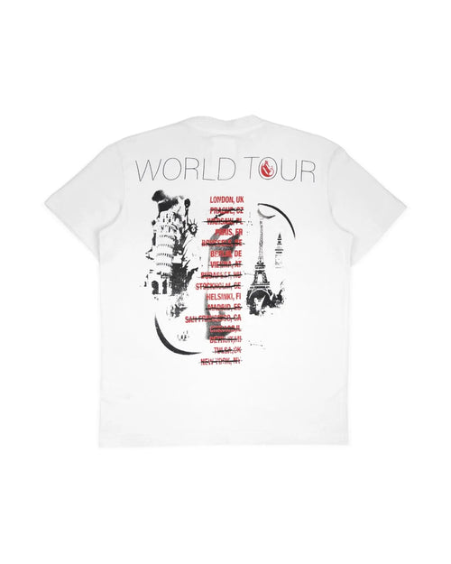 World Tour tee (White) Corvidae