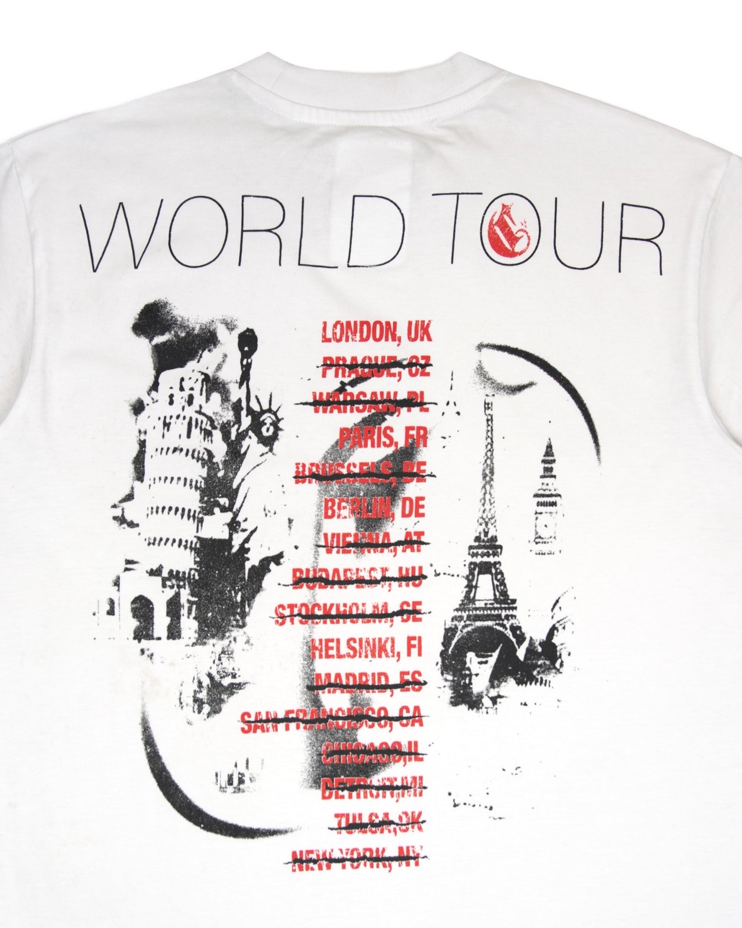 World Tour tee (White)