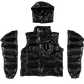 Metallic Black V2 Puffer