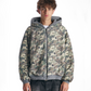 Sun Faded Script Reversible Hoodie Grey
