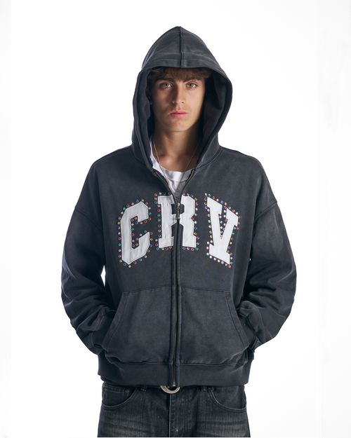 Rhinestone CRV Hoodie