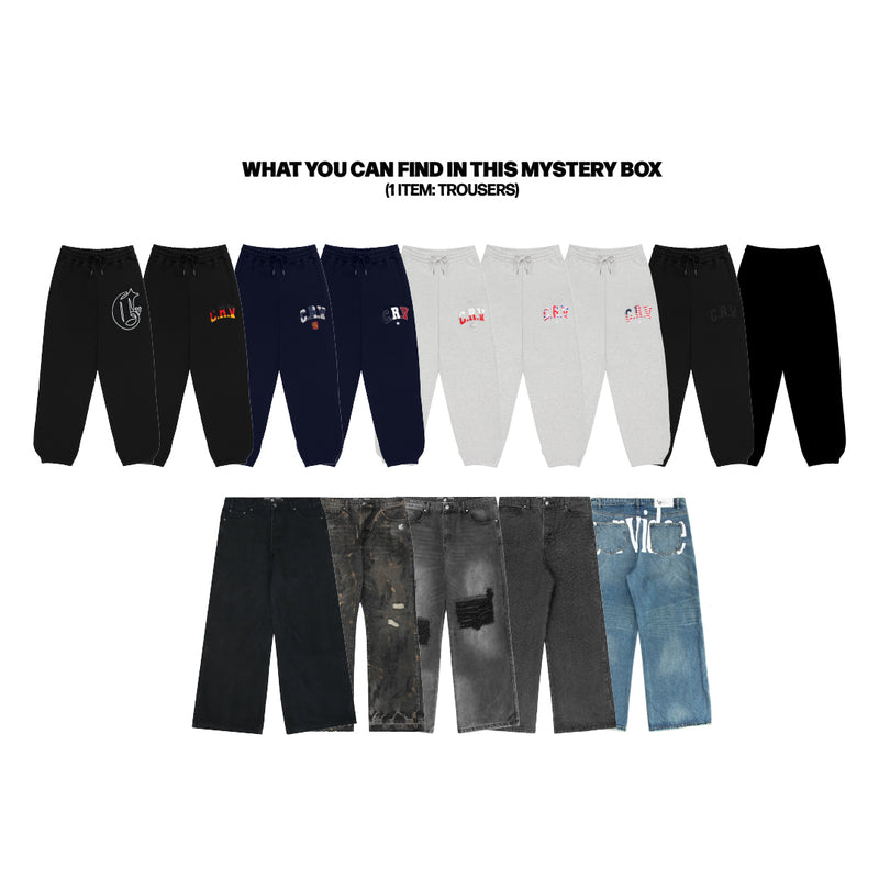 Black Baggage (Bottoms) size chart