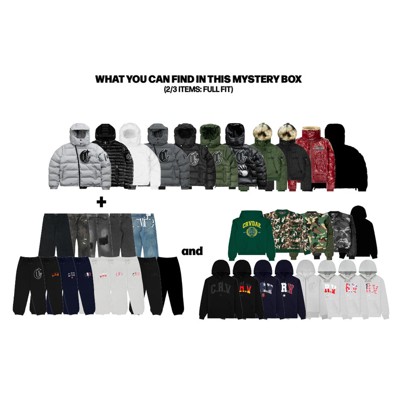 Gold Baggage (Full Fit) size chart