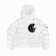 Shiny White Technical Jacket