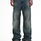 TONAL BLUE BOOTCUT JEANS