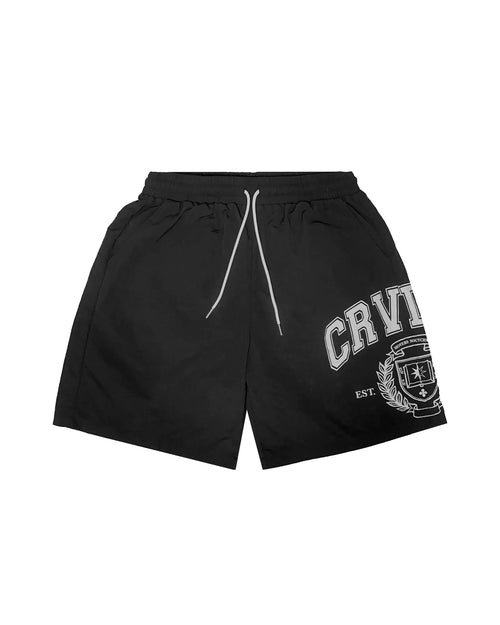 Varsity Shorts (Black) Corvidae
