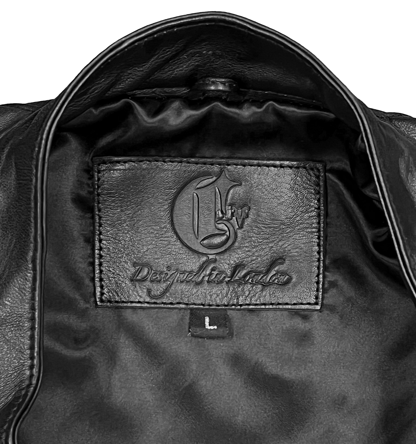 Black Cafe Racer Leather Jacket