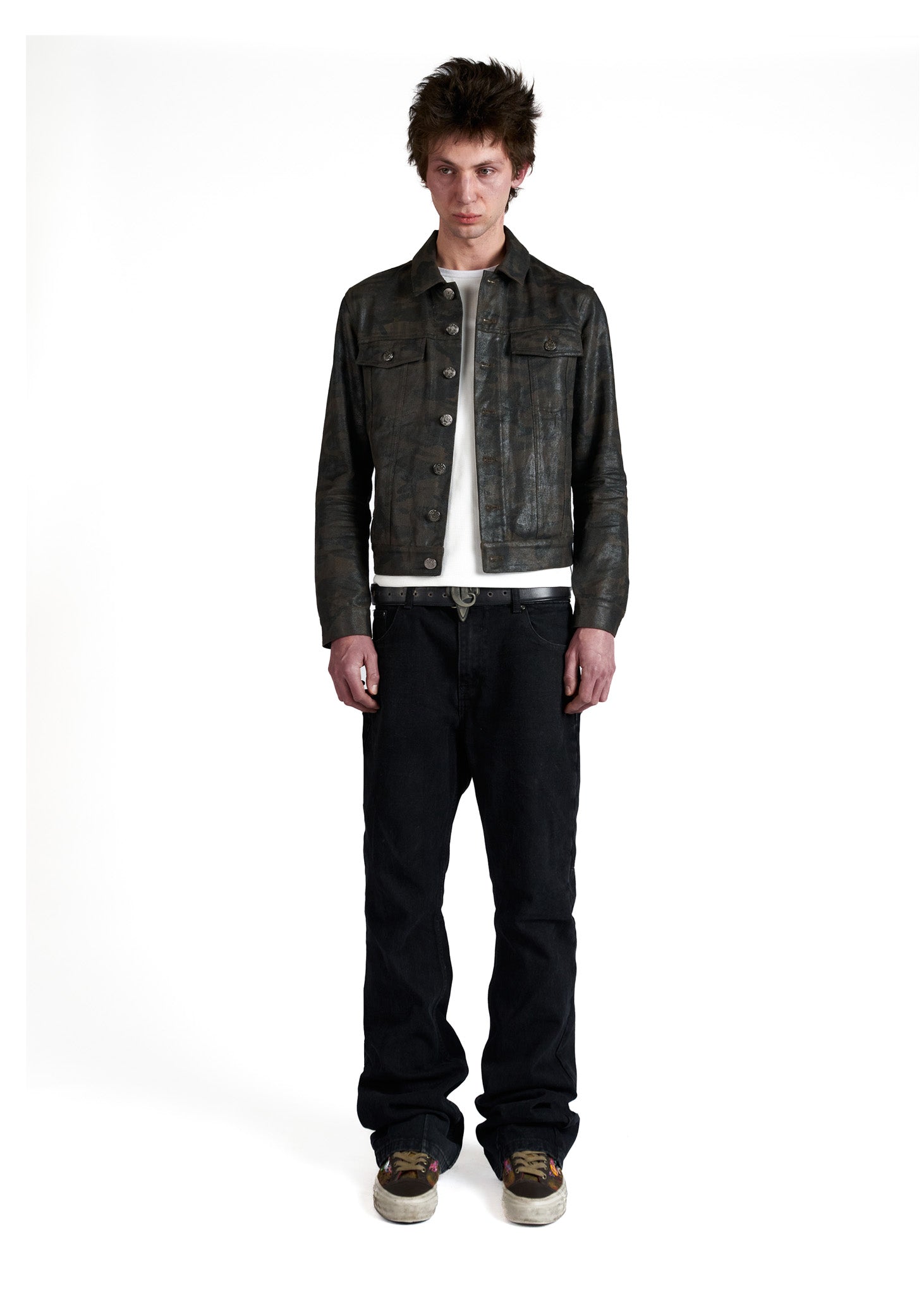 WAX CAMO DENIM JACKET – Corvidae