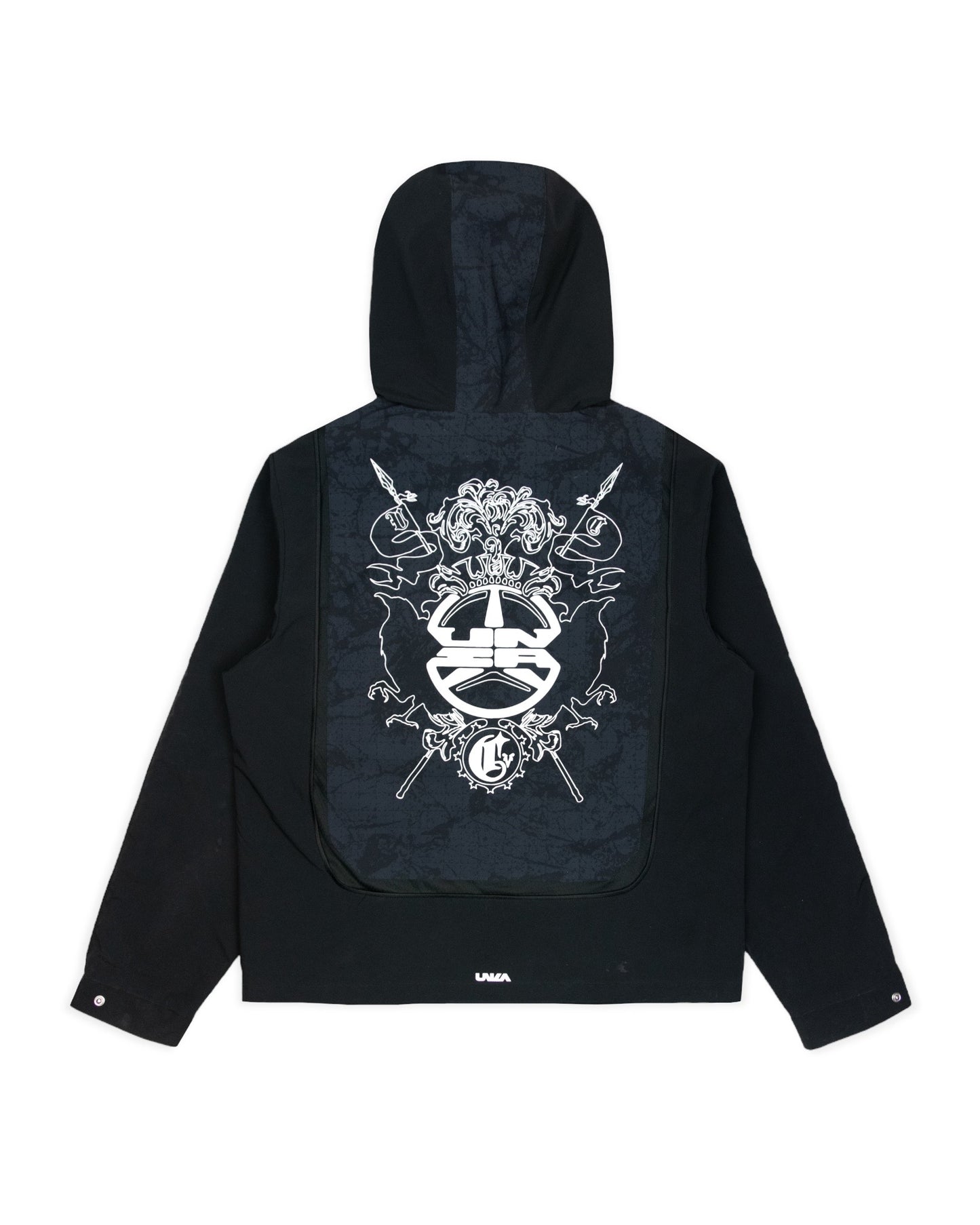 UNIA x CORVIDAE Windbreaker Black