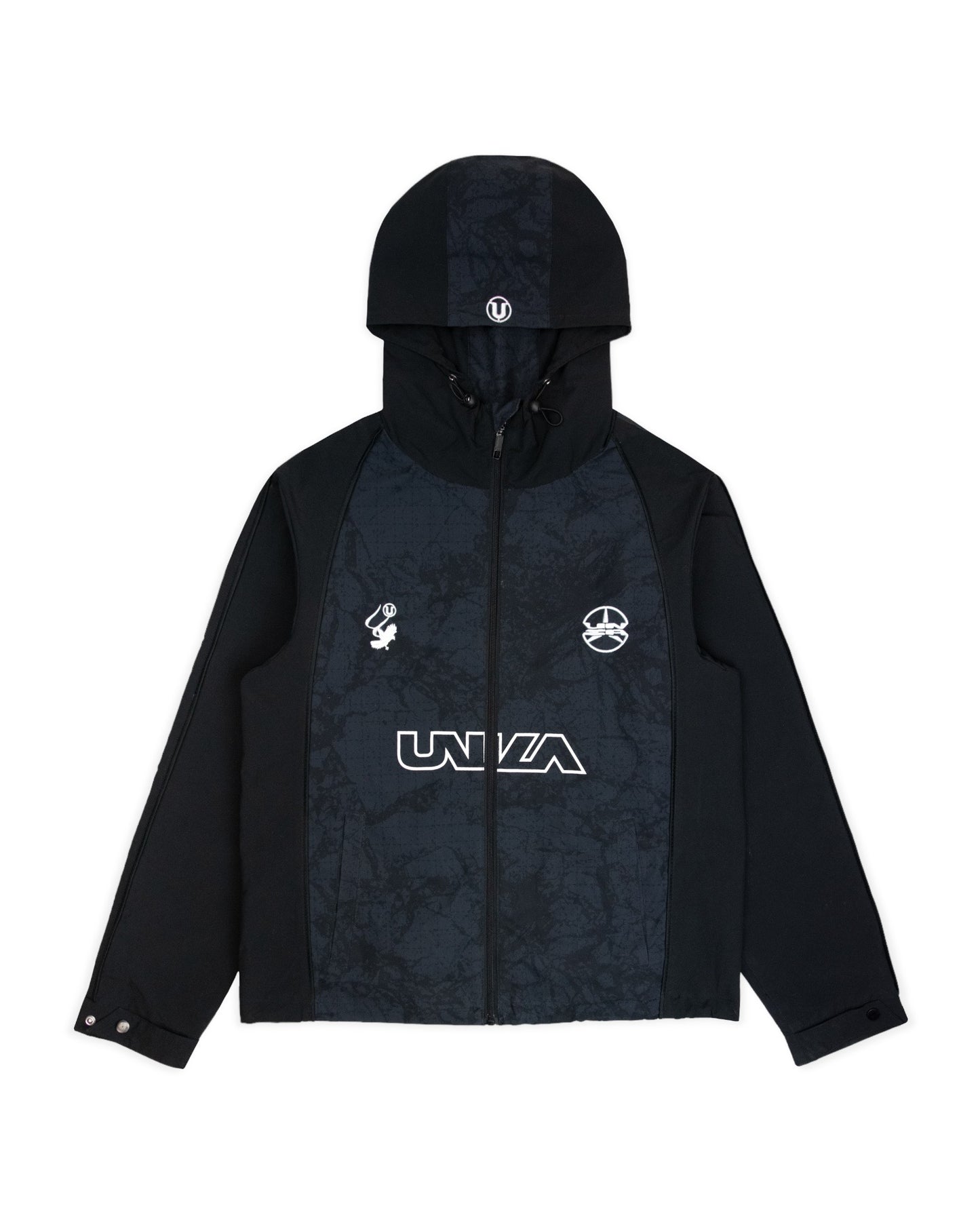 UNIA x CORVIDAE Windbreaker Black