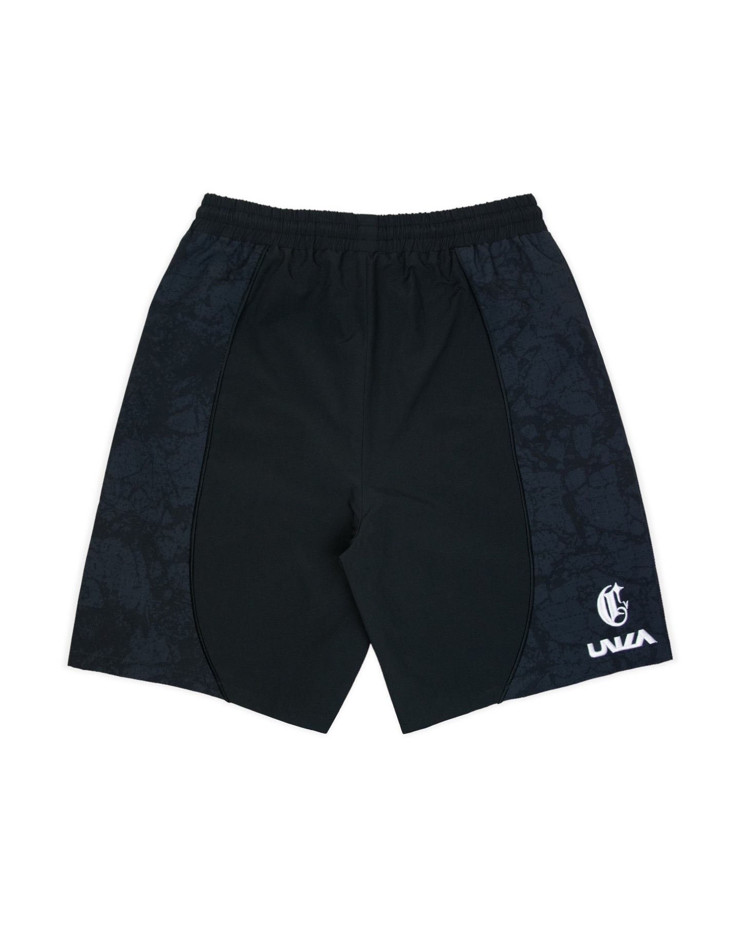 UNIA x CORVIDAE Shell Shorts Black