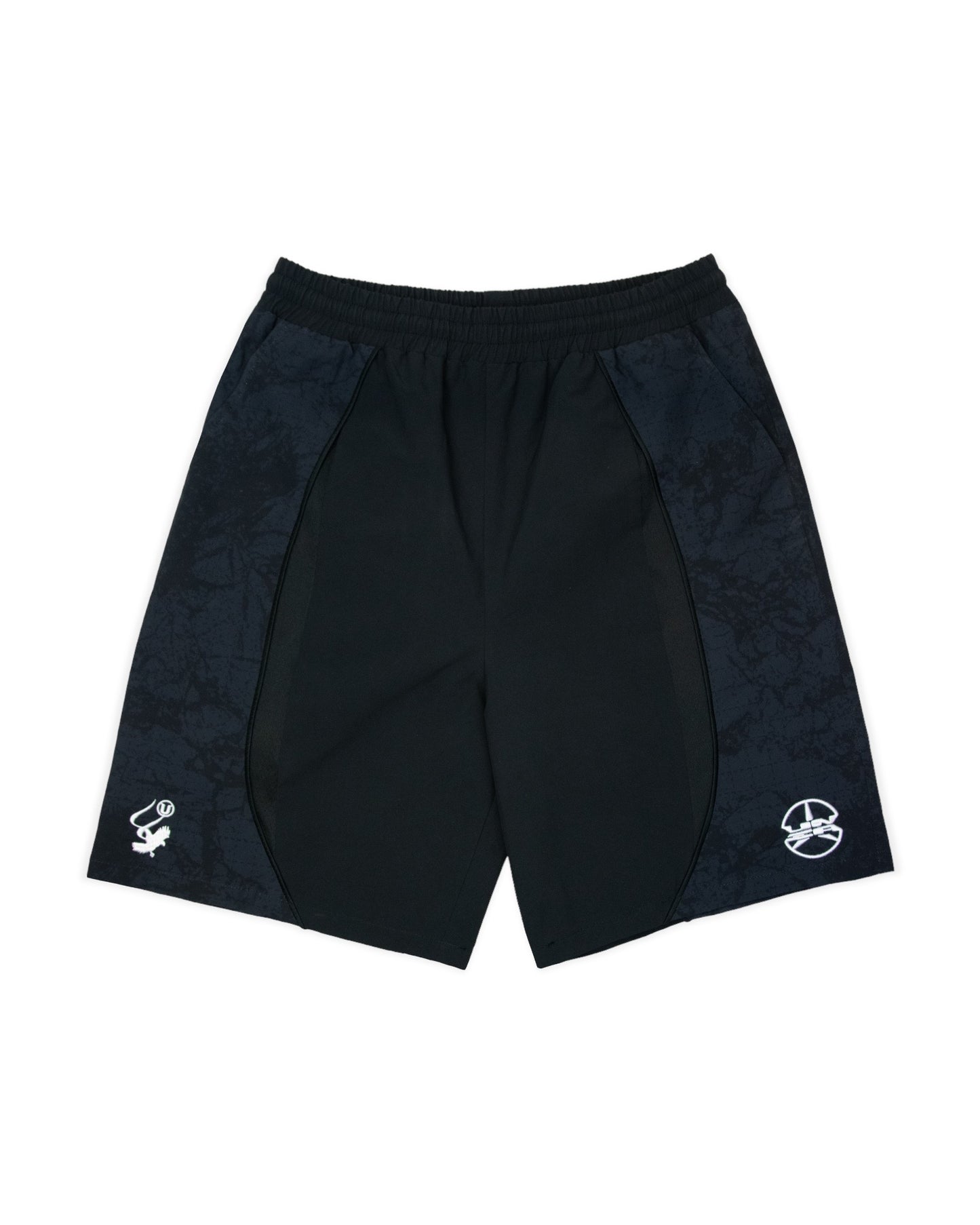 UNIA x CORVIDAE Shell Shorts Black